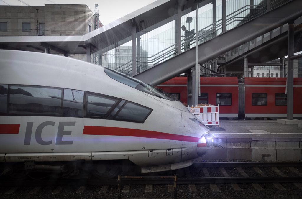 ICE trein in Duitsland